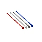 10 шт. пластинчатый кирпич, совместимый с 60169 30104 1x16, цепочка из частиц на обоих концах, цепочка для строительных блоков, детали сделай сам