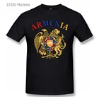 Забавная Мужская футболка, женская футболка с гербом армянского флага, одежда, свитшот, одежда