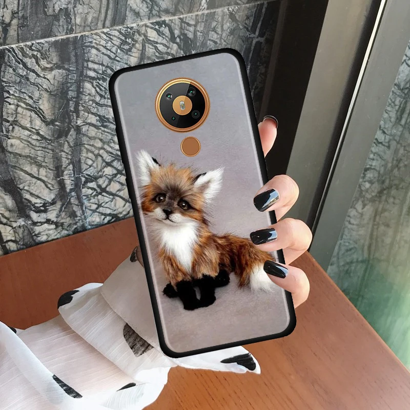 

Fox In Autumn leaves forest Phone for Nokia 2.4 3.4 C3 C5 Endi C2 tenen tava 2.2 2.3 3.2 4.2 6.2 7.2 1.3 5.3 8.3 Case Shell