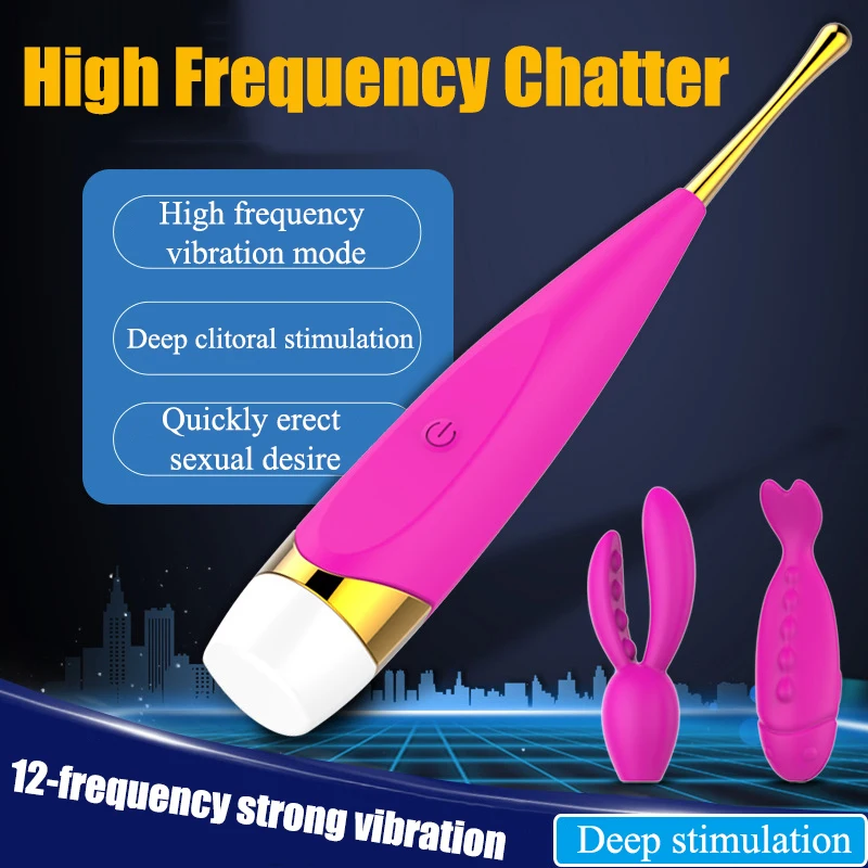 Вибратор для точки G женщин ультразвуковой высокочастотный крик Стимулятор