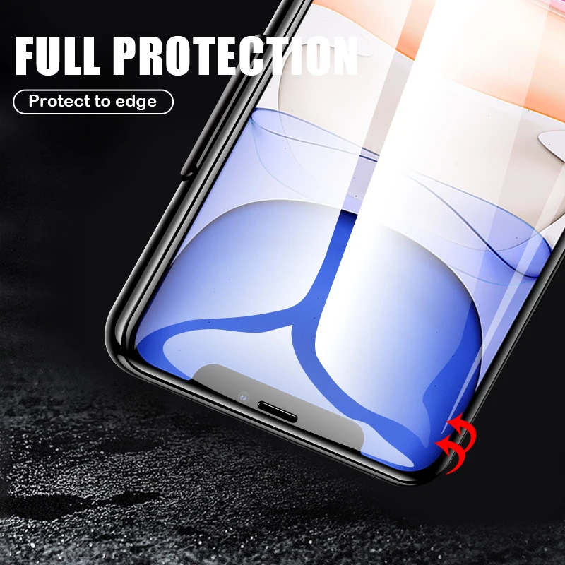 3 шт CHYI изогнутый для iphone 11 pro max протектор экрана Полный клей покрытие закаленное для iphone 11 pro max защитное экранное стекло