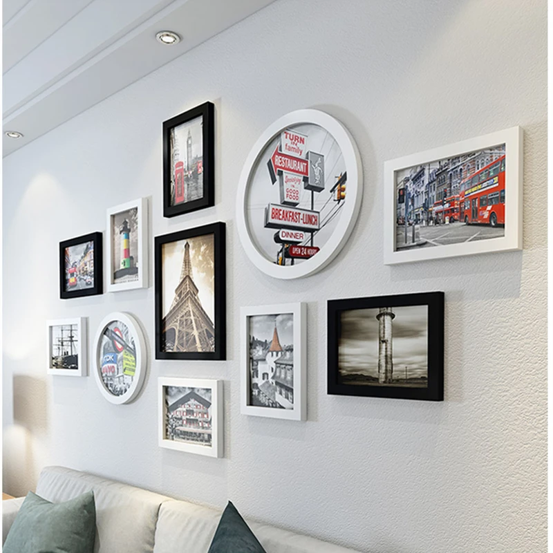 11 шт./компл. Современная белая свадебная любовь набор фоторамок для украшения