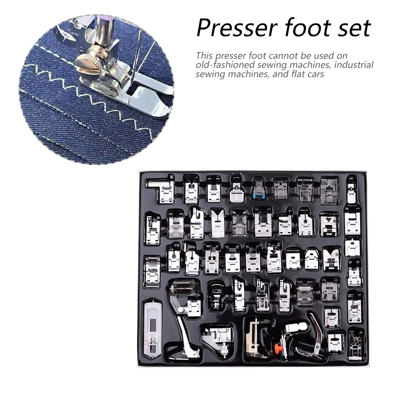

Household multifunctional sewing accessories 32 42 48 52 62 72 presser foot set sewing machine presser foot