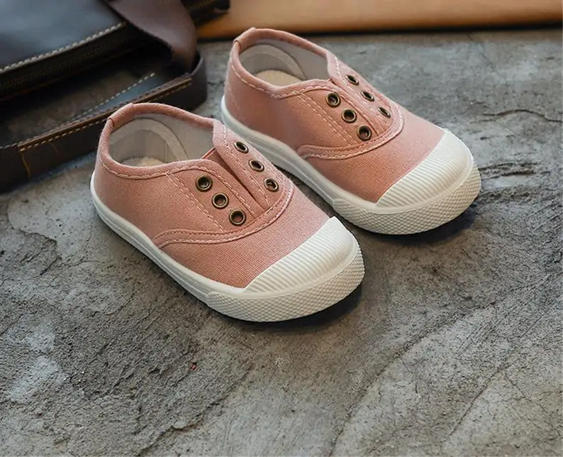 Детская парусиновая обувь для мальчиков и девочек