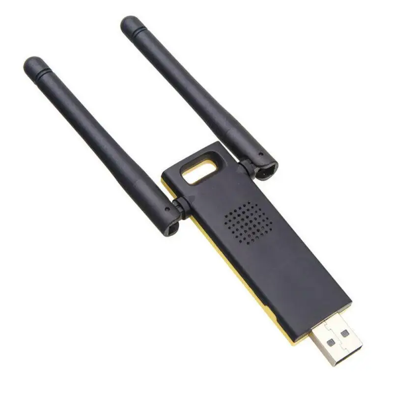 

USB WiFi Dongle Adapter 1200Mbps Wireless Network For Laptop Desktop PC 2.4/5GHz