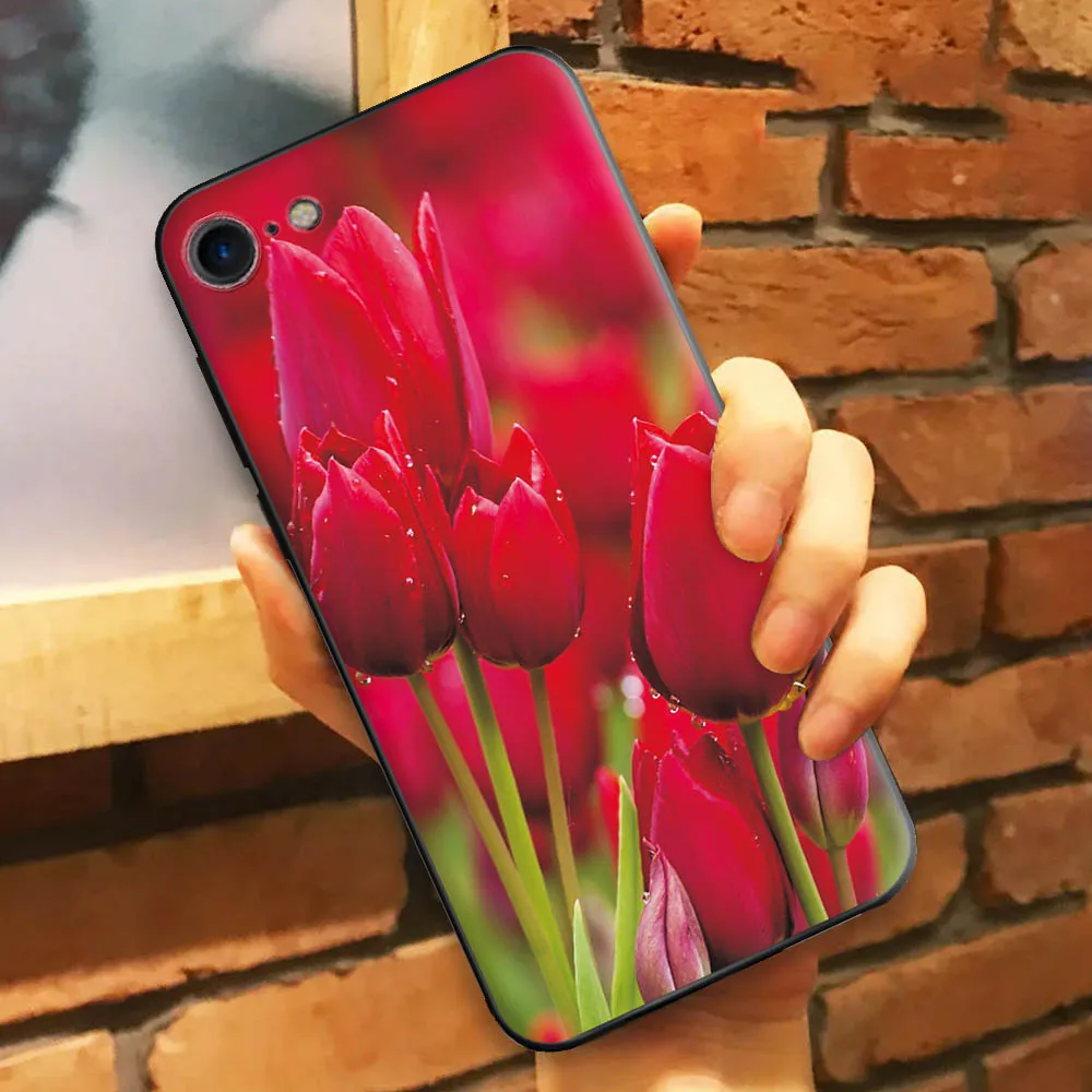 Чехол-накладка для iPhone SE 2020 5 6 5s 6s 7 8 6Plus матовый из ТПУ | Мобильные телефоны и