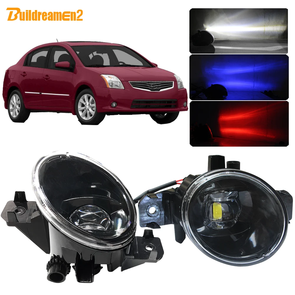 Buildreamen2 для Nissan Sentra 2004 2015 автомобиля H11 светодиодный лампы передние