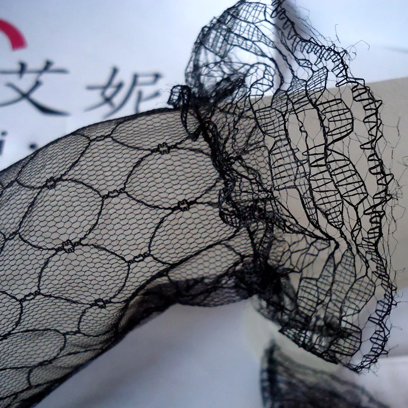 

Multiple Colour Elastic Mesh Cloth Party Formal Etiquette Mitten Women Nightclub Sexy Short Lace Princess Erotic Dance Glove B95