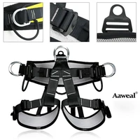 safety harness lower body strap climbing belt downhill aerial work protect outdoor expansion rappelling mountaineering equipment