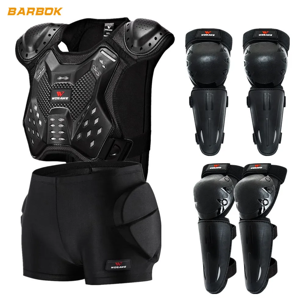 Детский мотоциклетный жилет с защитой позвоночника от детей 4-10 лет | Автомобили и