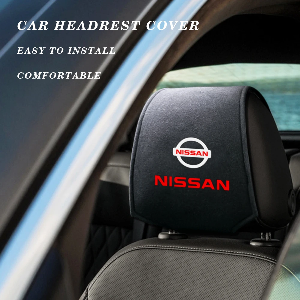 Автомобильная наклейка супер мягкий Хлопковый чехол на подголовник для Nissan X Trail