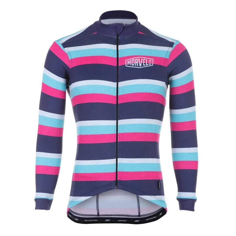 

Spring 100% Polyester Long Sleeve Cycling Jersey Morvelo New Arrival Mtb Riding Clothing Maillot Ciclismo Manga Larga Bike Shirt