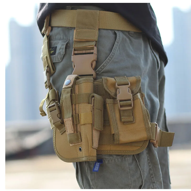 Универсальная кобура для ног тактическая страйкбольная пистолета сумка улицы