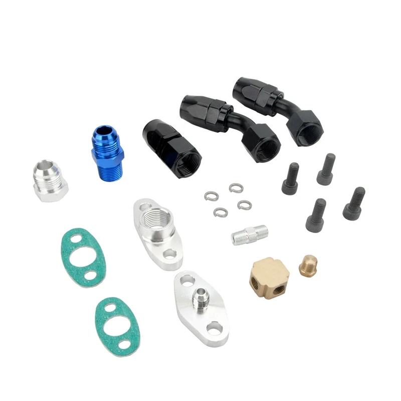 Универсальный Турбокомпрессор масляный слив обратная линия подача масла полный