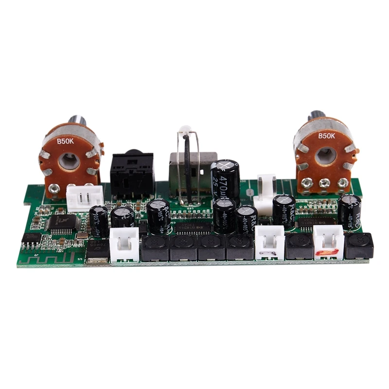 DC12V 2 1 канальный 10 Вт x + 15 усилитель Bluetooth 3 0 аудио декодер плата поддерживает AUX MP3
