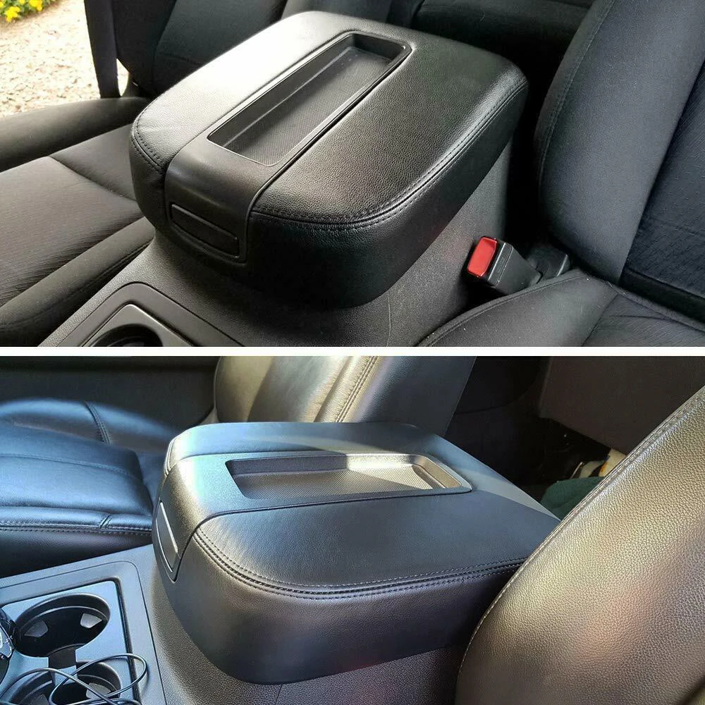 Для Chevy Tahoe Silverado GMC Sierra Yukon подлокотник Крышка центральной консоли искусственная