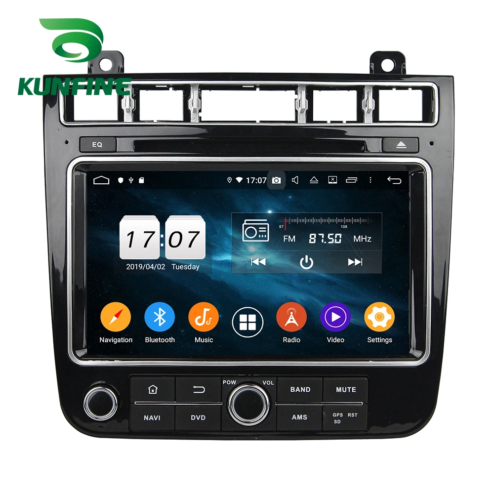 Android 9 0 Восьмиядерный 4 Гб ОЗУ 64 ПЗУ автомобильный DVD gps мультимедийный плеер