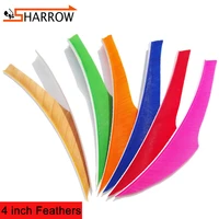 100pcs 4 turkey feathers right wing arrow feather fletches for carbonaluminum arrow shaft shooting hunting arcehry accessories