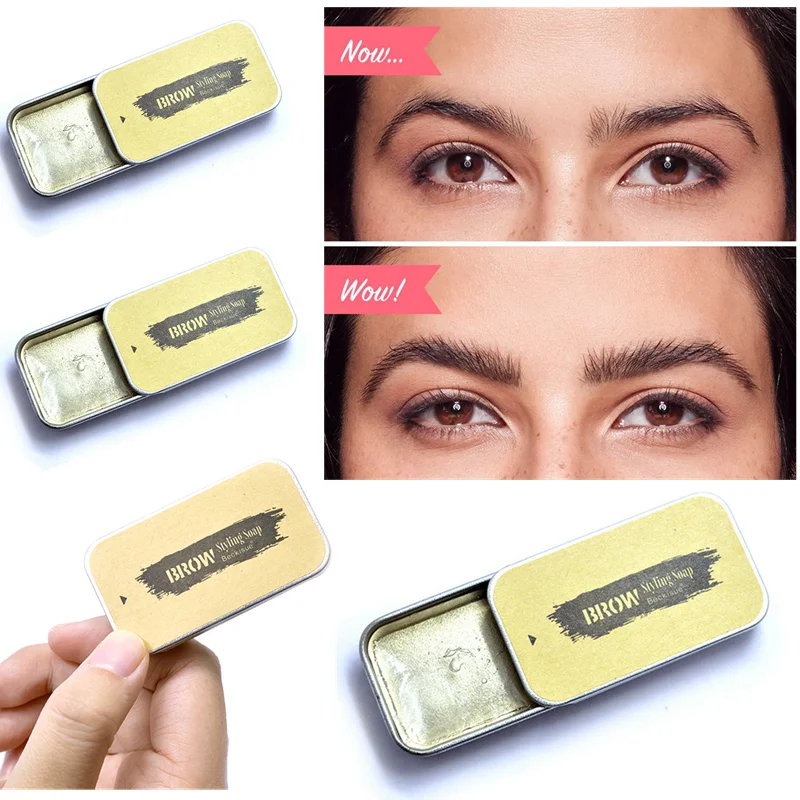 1 шт. набор для красоты женщин 3D перо брови макияж гель мыло Длительное Действие