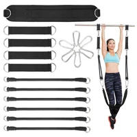 elastic rope puller tension rope family fitness pull up auxiliary with horizontal bar strength training fitness equipment