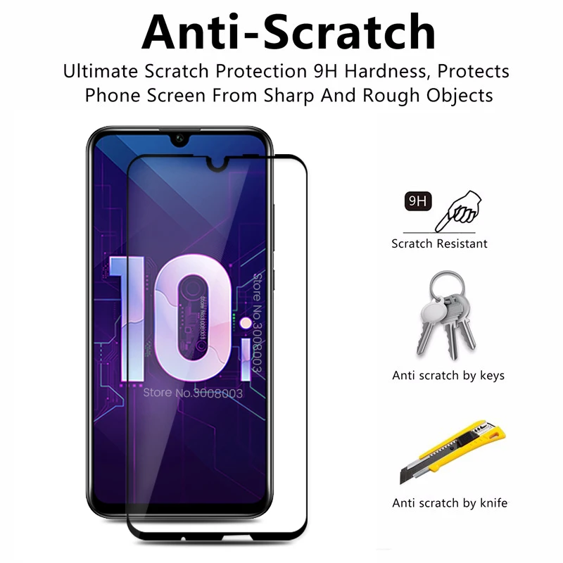 Текло на honor 10i стекло 2 в 1 Защита для камеры Huawei 10 i i10 HRY LX1T 6 21 ''honor10i стеклянная