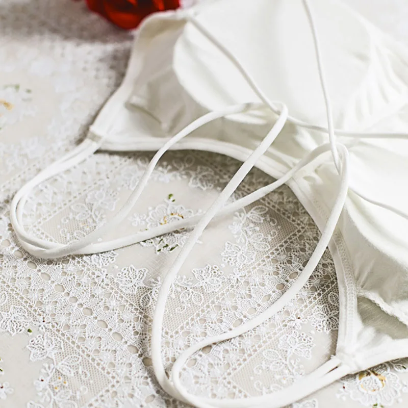 Camisoles модальный купальник бикини обернутый женское пикантное нижнее белье