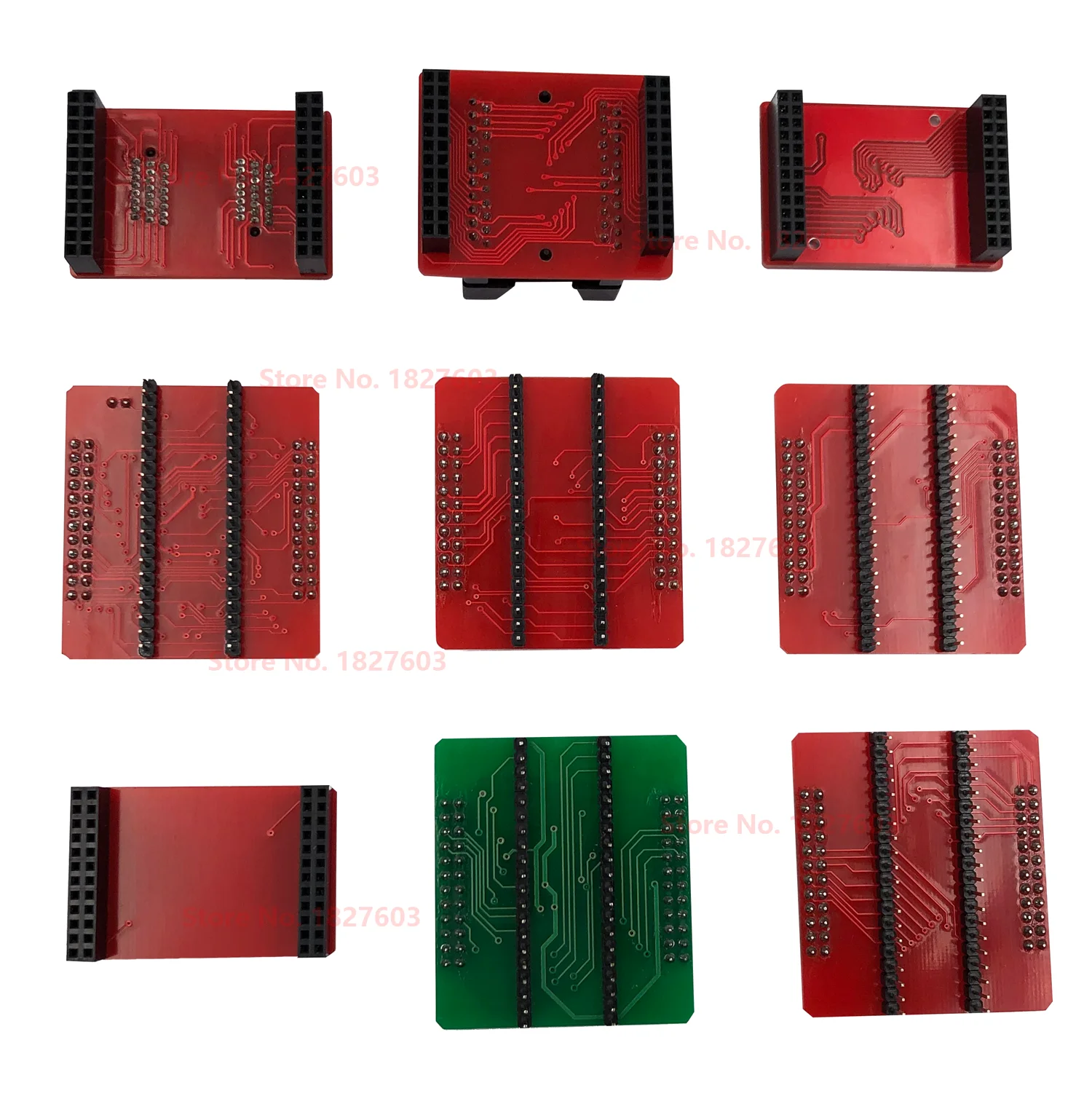 100 genuine sn001 nand adapters tsop32 tsop40 tsop48 sop44 sop56 adapter for xgecu tl866ii plus programmer fixed v2 nand08 free global shipping