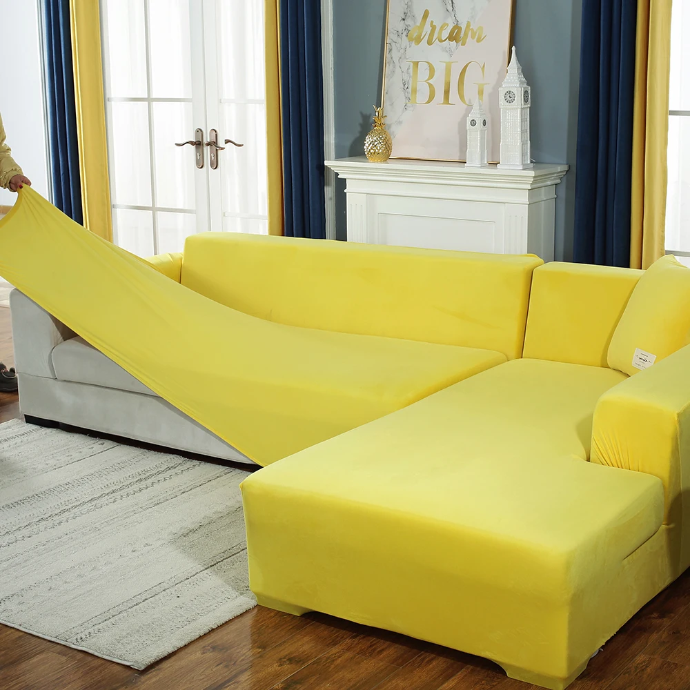 Эластичный белый чехол для дивана эластичная Плотная пленка все включено чехлы