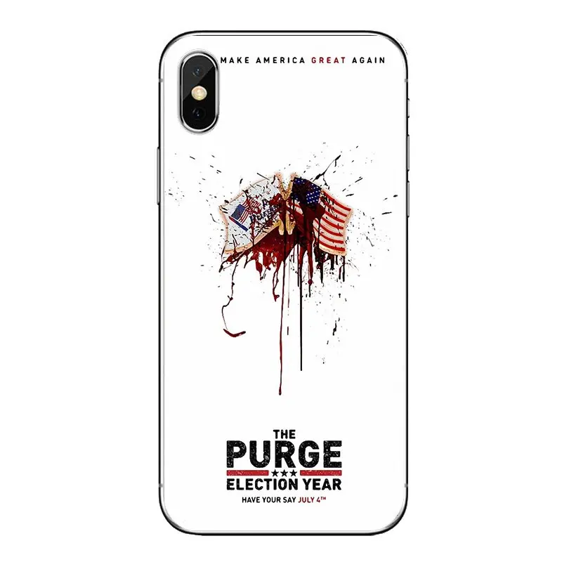For Huawei Nova 2 3 2i 3i Y6 Y7 Y9 Prime Pro GR3 GR5 2017 2018 2019 Y5II Y6II The Purge Election Year Transparent TPU Skin Cover |