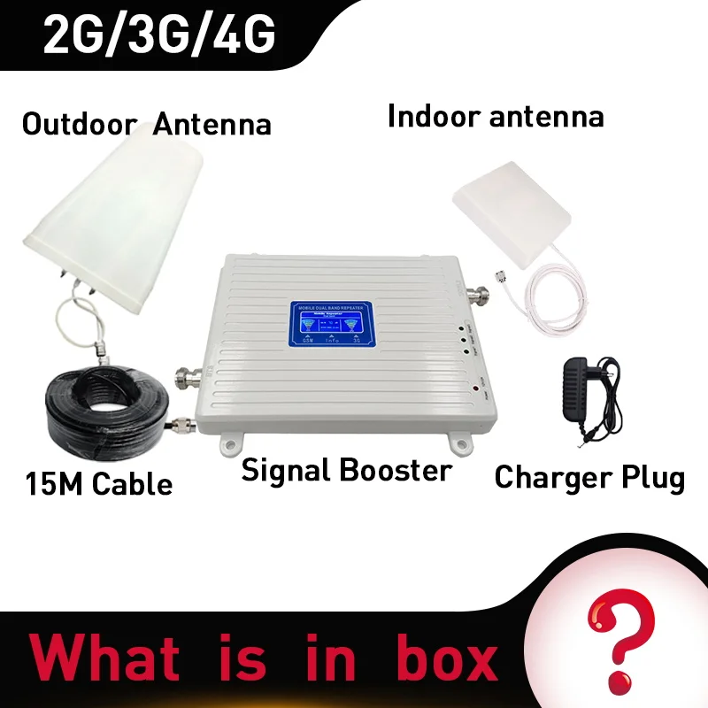 Двух частотах 1800/2100 МГц GSM DCS WCDMA LTE 3G 4 Гб двухполосный усилитель сигнала