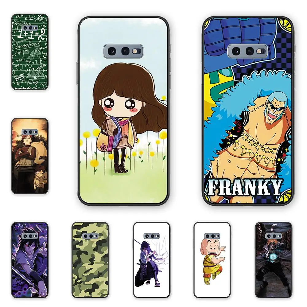 Силиконовый чехол для телефона с милым цветком травы из ТПУ samsung S10e A320 Забавный
