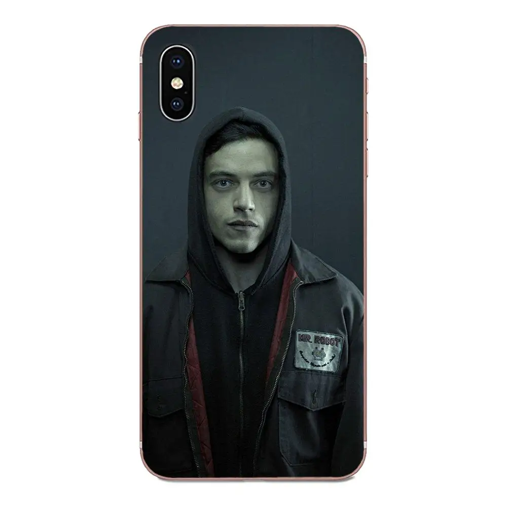 Мягкий чехол с художественным принтом для Xiaomi Redmi Note 2 3 3S 4 4A 4X 5 5A 6 6A Pro Plus Mr Robot Rami Said
