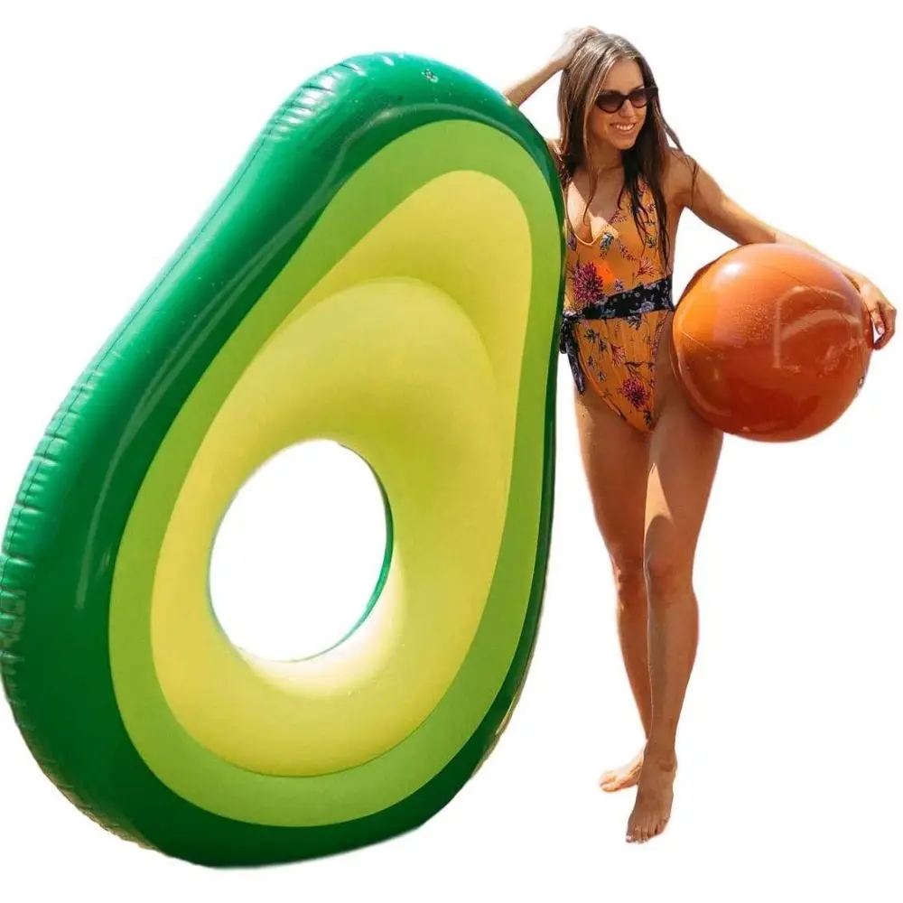

Fruit Avocado Pool Float Beach Mattress Accessories Giant Inflatable Pool Floats for Adults Inflatable Flamingo Pool Party