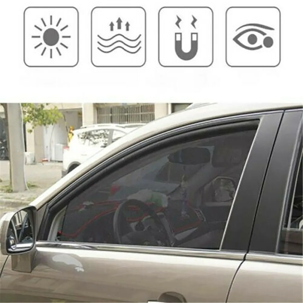 

4Pcs Magnet Sun Shade Accessories Casual Front&Rear Outdoor Replacement