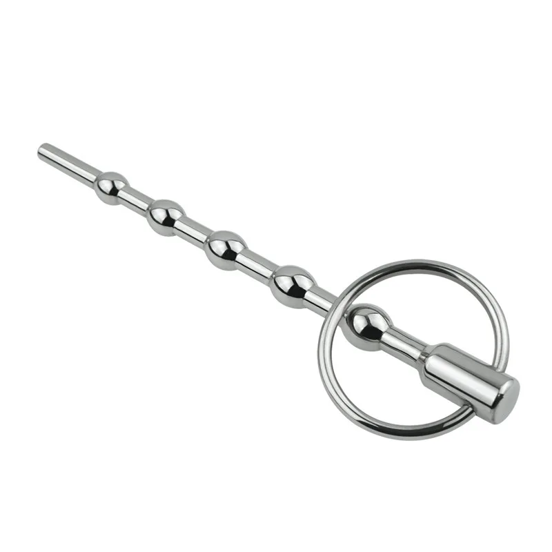 Штекер для пениса Мужской уретральный расширитель металлический замок катетер