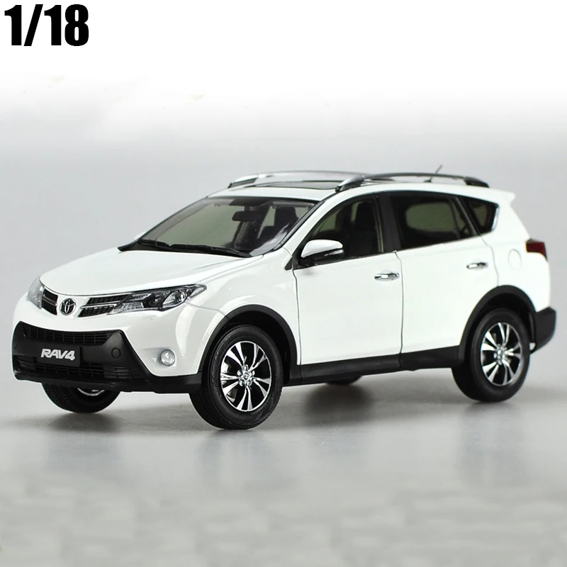 Модель игрушечного автомобиля Toyota RAV4 SUV из сплава Коллекция игрушечных