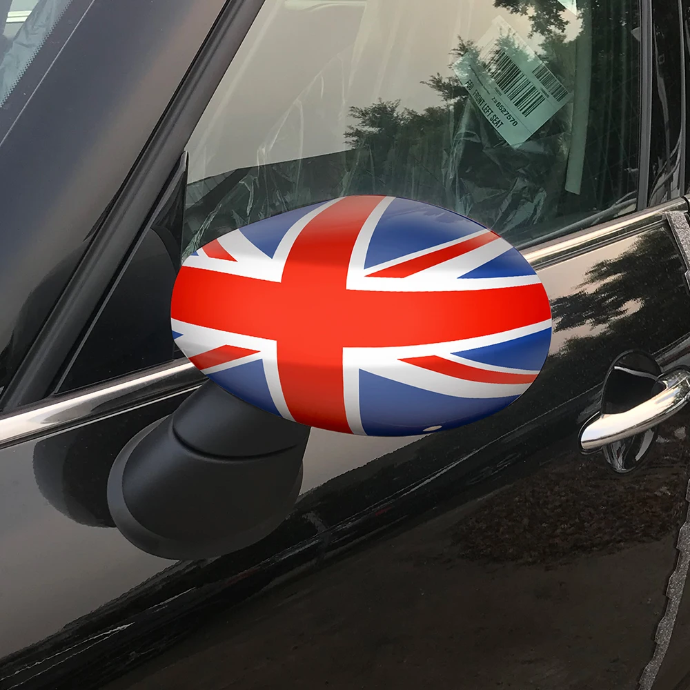 1 пара наклейки на чехол для зеркала заднего вида Mini Cooper F54 F55 F56 F57 F60 2020 Стайлинг