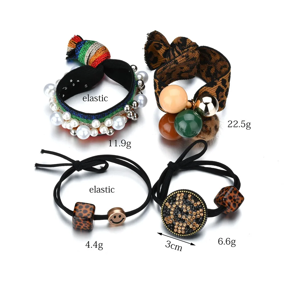 Повязка для волос груша аксессуары повязка ободок хвоста радужная |