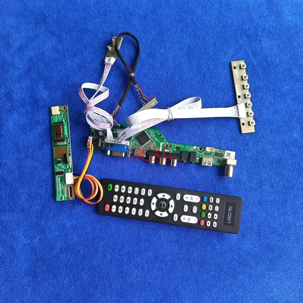 

Сигнал аналоговый-1 шт. с холодным катодом (CCFL) USB VGA AV, совместимому с HDMI Комплект подходит LQ164M1LD4A/LQ164M1LD4C/LQ164M1LD4D 30-контактный LVDS 1920*1080 карты конт...