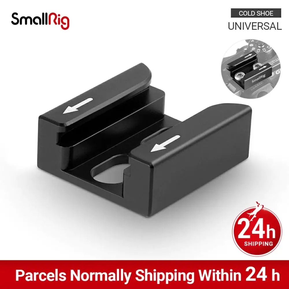 Аксессуары для камеры SmallRig адаптер холодного башмака с двумя резьбовыми