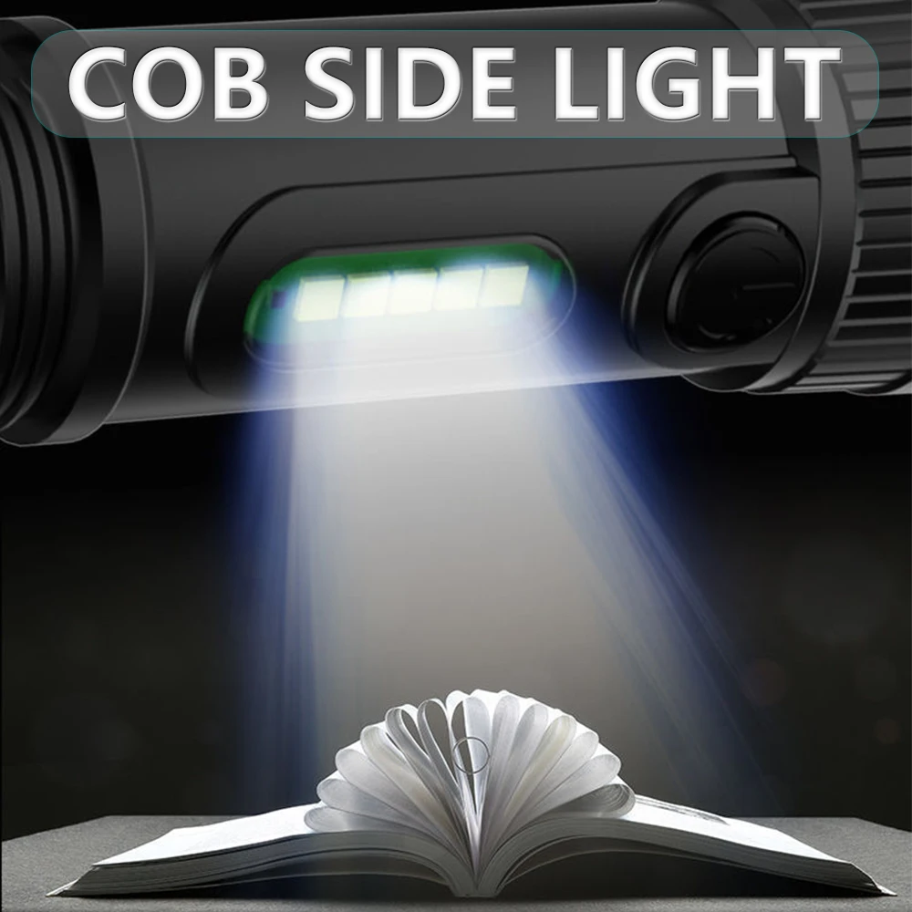 Мощный светодиодный светильник с USB-зарядкой большой радиус действия