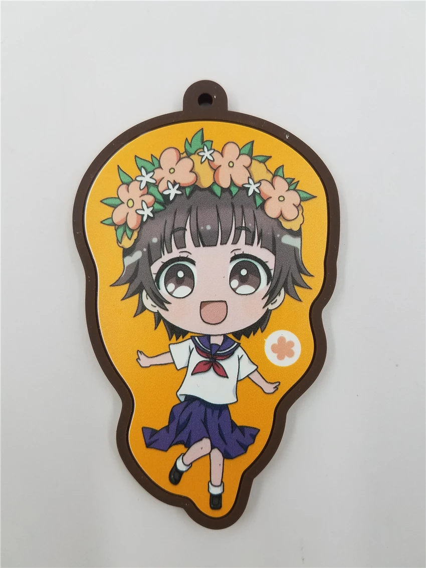 Toaru Kagaku no Railgun Original Japanese anime rubber mobile phone charm keychain strap |