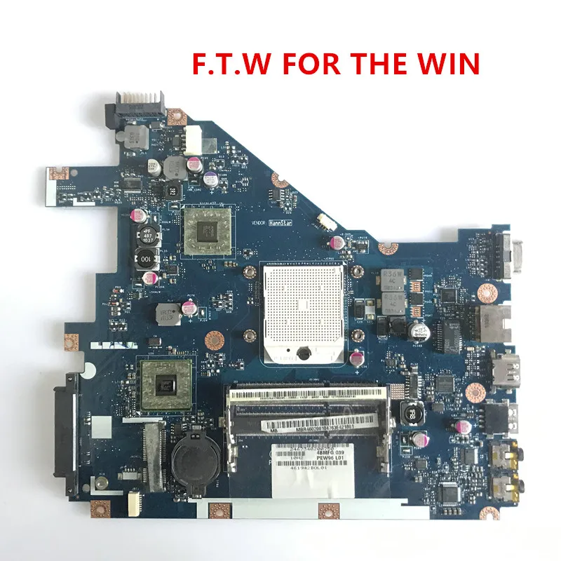 

PEW96 LA-6552P NV50A fit for Acer 5552 5552G laptop motherboard MBR4602001 eMachines E442 E642 motherboard fully tested working