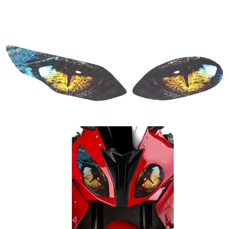 Аксессуары для мотоциклов наклейка защиты фар наклейки глаз для-BMW S1000RR HP4 2015-2018 |