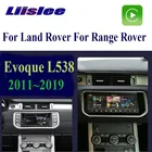 Автомобильный мультимедийный плеер Liandlee NAVI CarPlay для Land Rover для Range Rover Evoque L538 2011  2020 радио ISP экран GPS навигация