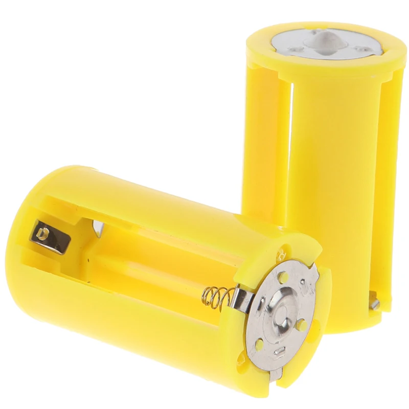 2 шт. 3 АА в D Размер держатель батареи конвертер адаптер переключатель