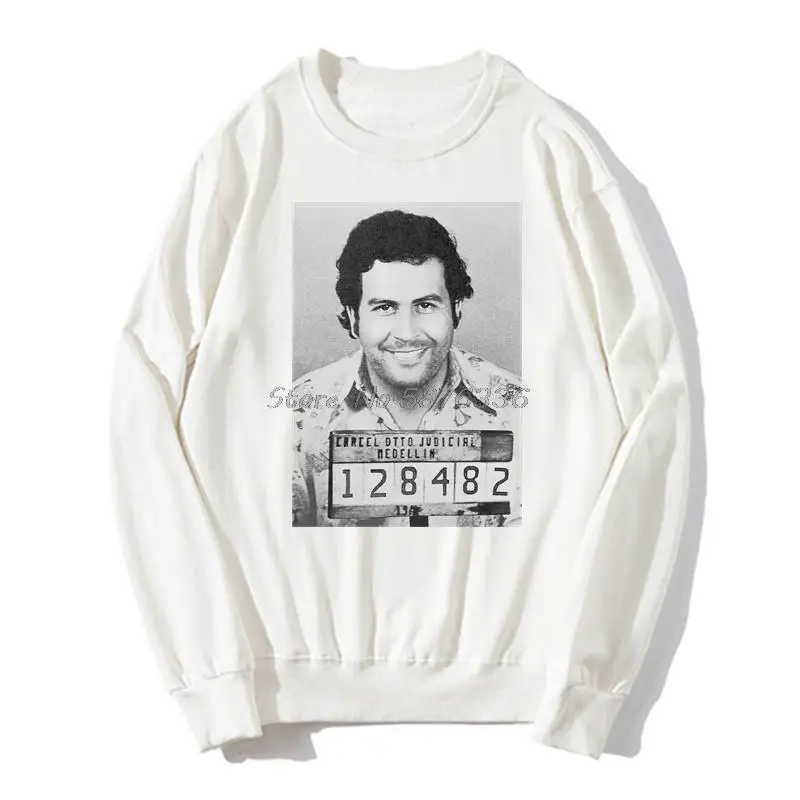 Мужской свитер с принтом смайлик в стиле унисекс