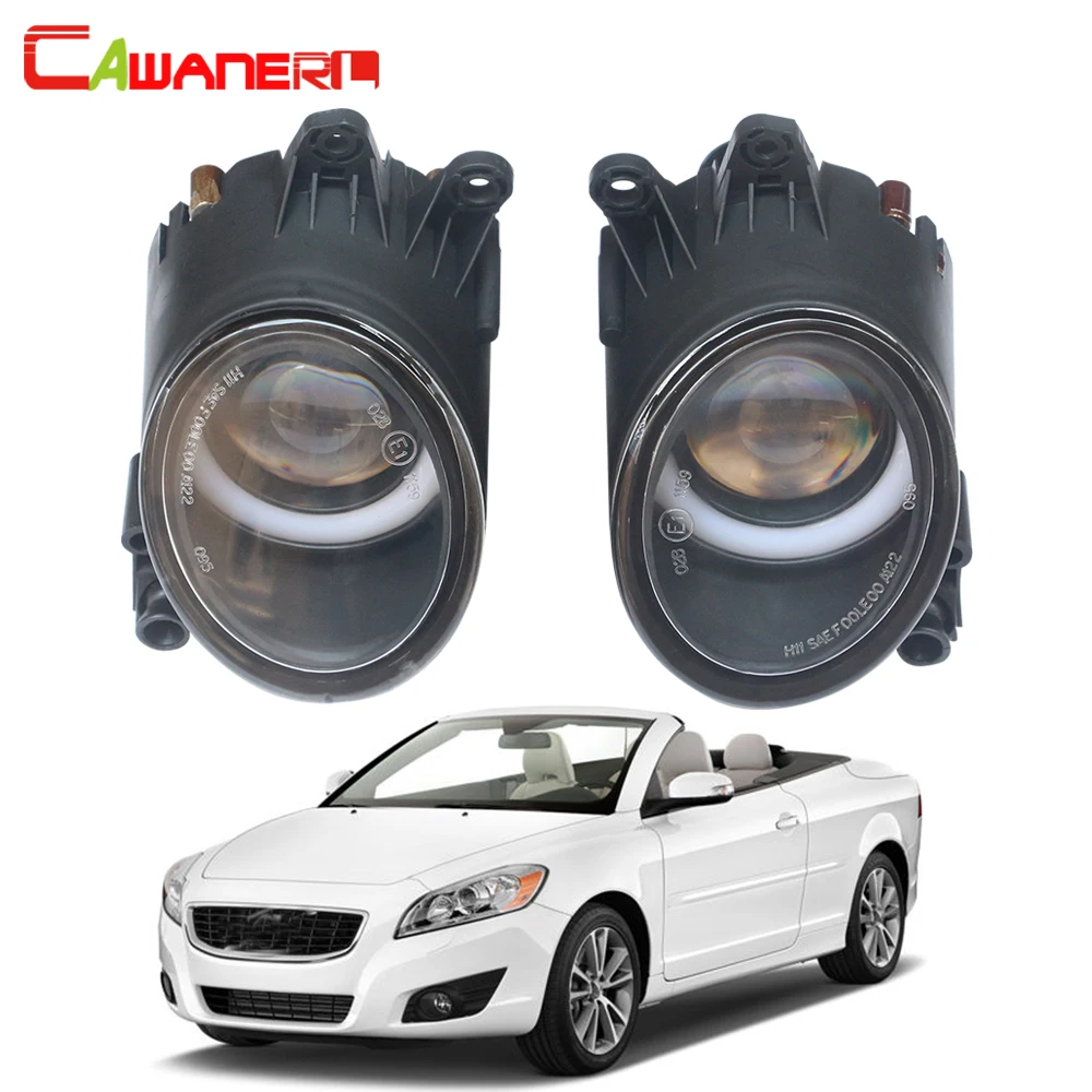 Автомобильные светодиодные противотуманные фары Cawanerl для Volvo C70 II (542) 2006 2013