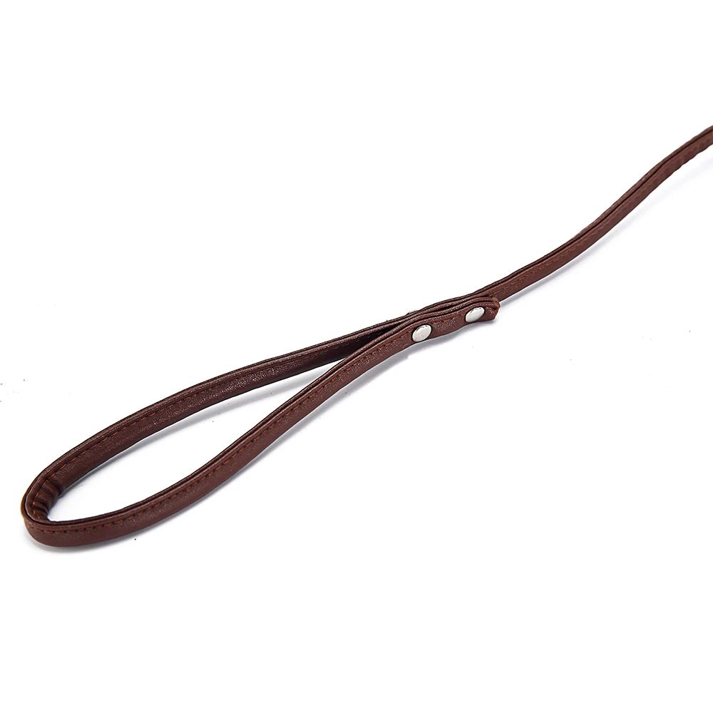 ПУ большой Поводок для собаки кожаный длинный поводок собак ошейник улицы