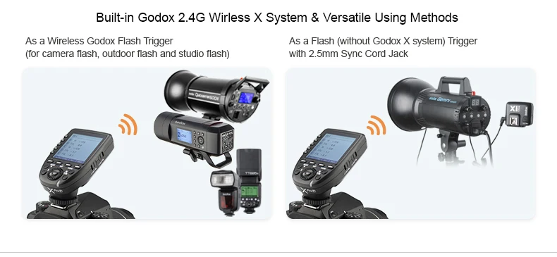 Godox Xpro-C/N/O/S/F/P 2,4G ttl вспышка беспроводной передатчик Триггер X система HSS 1/8000s для Canon Nikon sony Olympus Fuji